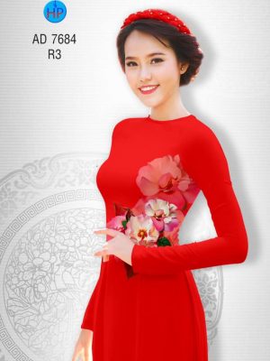 Vải áo dài Hoa in 3D thiết kế 2019 AD 7684 29 1566636242 735 Vai ao dai Hoa in 3D thiet ke 2019 AD