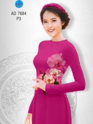 Vải áo dài Hoa in 3D thiết kế 2019 AD 7684 25 1566636242 771 Vai ao dai Hoa in 3D thiet ke 2019 AD
