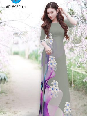 Vải áo dài Hoa Sứ thiết kế 2019 AD 5930 34 1566809973 16 Vai ao dai Hoa Su thiet ke 2019 AD 5930