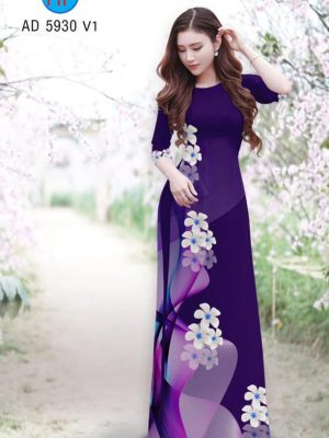 Vải áo dài Hoa Sứ thiết kế 2019 AD 5930 31 1566809973 515 Vai ao dai Hoa Su thiet ke 2019 AD 5930