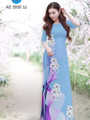 Vải áo dài Hoa Sứ thiết kế 2019 AD 5930 32 1566809973 889 Vai ao dai Hoa Su thiet ke 2019 AD 5930