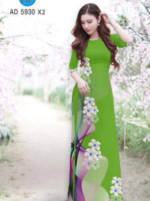 Vải áo dài Hoa Sứ thiết kế 2019 AD 5930 36 1566809974 377 Vai ao dai Hoa Su thiet ke 2019 AD 5930