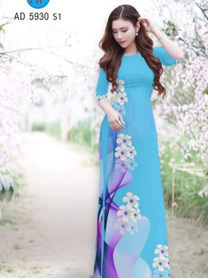 Vải áo dài Hoa Sứ thiết kế 2019 AD 5930 37 1566809974 530 Vai ao dai Hoa Su thiet ke 2019 AD 5930
