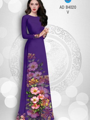 Vải áo dài Hoa in 3D thiết kế 2019 AD B4020 30 1566815856 915 Vai ao dai Hoa in 3D thiet ke 2019 AD