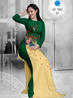 Vải áo dài Chim và hoa Mẫu Đơn mới ra AD 7683 33 1566816480 458 Vai ao dai Chim va hoa Mau Don moi ra