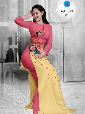 Vải áo dài Chim và hoa Mẫu Đơn mới ra AD 7683 22 1566816480 502 Vai ao dai Chim va hoa Mau Don moi ra