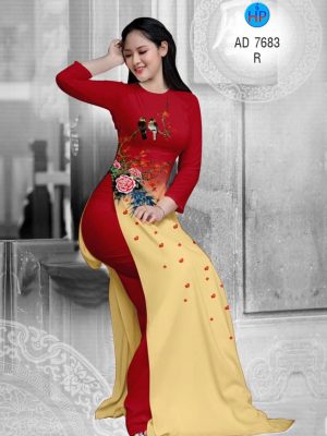 Vải áo dài Chim và hoa Mẫu Đơn mới ra AD 7683 29 1566816480 602 Vai ao dai Chim va hoa Mau Don moi ra