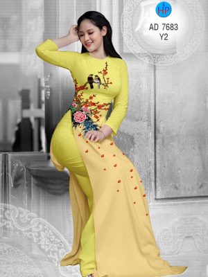 Vải áo dài Chim và hoa Mẫu Đơn mới ra AD 7683 26 1566816480 673 Vai ao dai Chim va hoa Mau Don moi ra