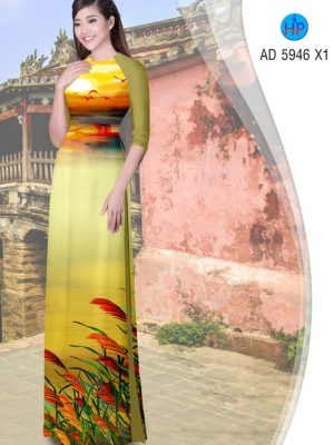 Vải áo dài Hoàng hôn kiểu mới AD 5946 24 1566817473 731 Vai ao dai Hoang hon kieu moi AD 5946