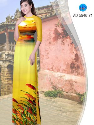 Vải áo dài Hoàng hôn kiểu mới AD 5946 37 1566817474 273 Vai ao dai Hoang hon kieu moi AD 5946