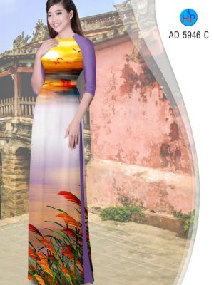 Vải áo dài Hoàng hôn kiểu mới AD 5946 32 1566817474 622 Vai ao dai Hoang hon kieu moi AD 5946