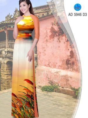 Vải áo dài Hoàng hôn kiểu mới AD 5946 33 1566817474 710 Vai ao dai Hoang hon kieu moi AD 5946