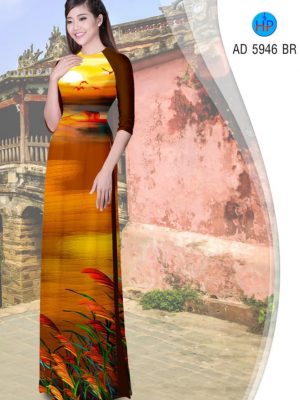 Vải áo dài Hoàng hôn kiểu mới AD 5946 35 1566817474 937 Vai ao dai Hoang hon kieu moi AD 5946