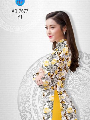 Vải áo dài Hoa đều kiểu mới AD 7677 23 1566817783 245 Vai ao dai Hoa deu kieu moi AD 7677