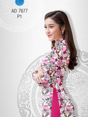 Vải áo dài Hoa đều kiểu mới AD 7677 26 1566817784 12 Vai ao dai Hoa deu kieu moi AD 7677