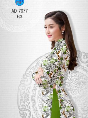 Vải áo dài Hoa đều kiểu mới AD 7677 29 1566817784 257 Vai ao dai Hoa deu kieu moi AD 7677