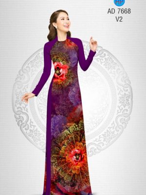 Vải áo dài Hoa ảo mới ra AD 7668 32 1566817919 529 Vai ao dai Hoa ao moi ra AD 7668