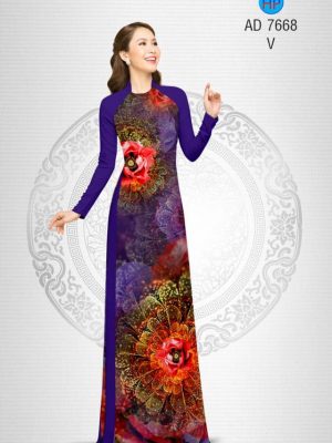 Vải áo dài Hoa ảo mới ra AD 7668 30 1566817919 825 Vai ao dai Hoa ao moi ra AD 7668
