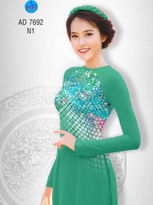 Vải áo dài Bi thiết kế 2019 AD 7692 21 1566979401 384 Vai ao dai Bi thiet ke 2019 AD 7692