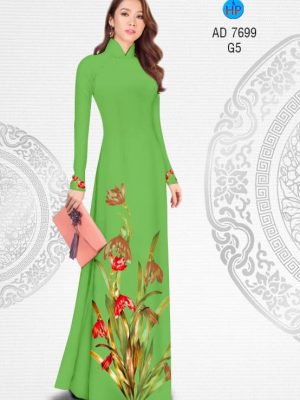 Vải áo dài Hoa in 3D kiểu mới AD 7699 24 1567134030 26 Vai ao dai Hoa in 3D kieu moi AD 7699