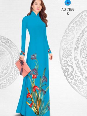 Vải áo dài Hoa in 3D kiểu mới AD 7699 34 1567134031 138 Vai ao dai Hoa in 3D kieu moi AD 7699