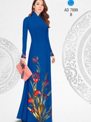 Vải áo dài Hoa in 3D kiểu mới AD 7699 36 1567134031 324 Vai ao dai Hoa in 3D kieu moi AD 7699