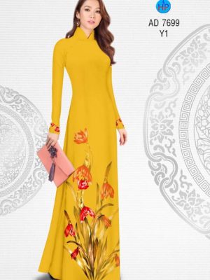 Vải áo dài Hoa in 3D kiểu mới AD 7699 37 1567134031 566 Vai ao dai Hoa in 3D kieu moi AD 7699
