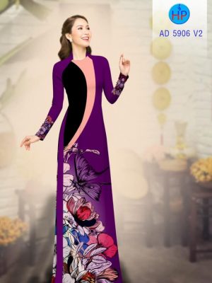Vải áo dài Hoa và bướm thiết kế 2019 AD 5906 33 1567233481 374 Vai ao dai Hoa va buom thiet ke 2019 AD