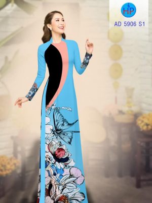 Vải áo dài Hoa và bướm thiết kế 2019 AD 5906 34 1567233481 416 Vai ao dai Hoa va buom thiet ke 2019 AD