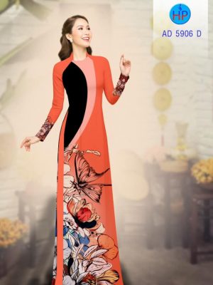 Vải áo dài Hoa và bướm thiết kế 2019 AD 5906 25 1567233481 465 Vai ao dai Hoa va buom thiet ke 2019 AD