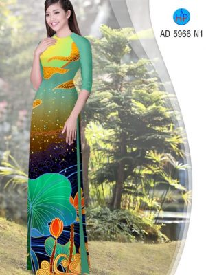 Vải áo dài hoa Sen thiết kế 2019 AD 5966 33 1567270444 954 Vai ao dai hoa Sen thiet ke 2019 AD 5966