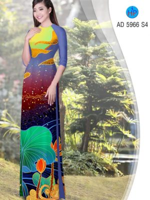 Vải áo dài hoa Sen thiết kế 2019 AD 5966 22 1567270444 960 Vai ao dai hoa Sen thiet ke 2019 AD 5966