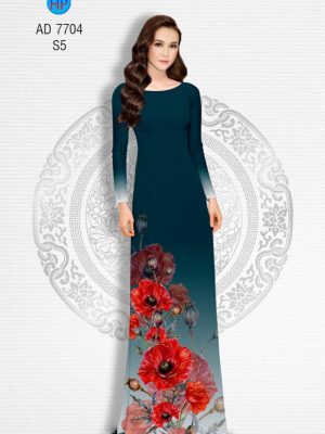 Vải áo dài Hoa Poppy mới ra AD 7704 21 1567303335 116 Vai ao dai Hoa Poppy moi ra AD 7704