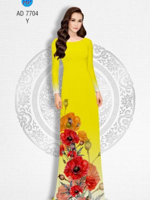 Vải áo dài Hoa Poppy mới ra AD 7704 23 1567303335 408 Vai ao dai Hoa Poppy moi ra AD 7704