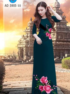 Vải áo dài Hoa in 3D mới ra AD 5905 26 1567503303 247 Vai ao dai Hoa in 3D moi ra AD 5905