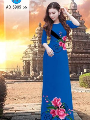 Vải áo dài Hoa in 3D mới ra AD 5905 27 1567503303 365 Vai ao dai Hoa in 3D moi ra AD 5905