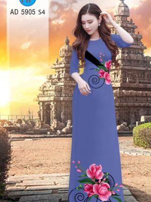 Vải áo dài Hoa in 3D mới ra AD 5905 29 1567503303 40 Vai ao dai Hoa in 3D moi ra AD 5905