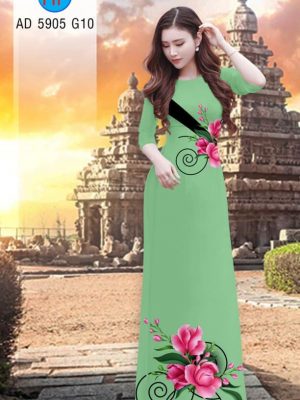 Vải áo dài Hoa in 3D mới ra AD 5905 25 1567503303 919 Vai ao dai Hoa in 3D moi ra AD 5905