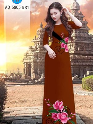 Vải áo dài Hoa in 3D mới ra AD 5905 35 1567503304 214 Vai ao dai Hoa in 3D moi ra AD 5905