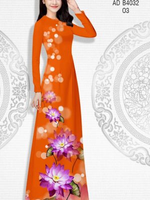 Vải áo dài Sen lấp lánh kiểu mới AD B4032 25 1567515918 348 Vai ao dai Sen lap lanh kieu moi AD B4032