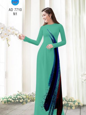 Vải áo dài Vệt màu mới ra AD 7710 30 1567516134 514 Vai ao dai Vet mau moi ra AD 7710