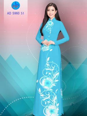 Vải áo dài Bướm và hoa thiết kế 2019 AD 5960 23 1567518951 69 Vai ao dai Buom va hoa thiet ke 2019 AD