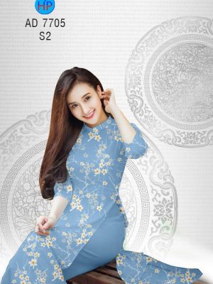 Vải áo dài Hoa đều kiểu mới AD 7705 30 1567526436 121 Vai ao dai Hoa deu kieu moi AD 7705