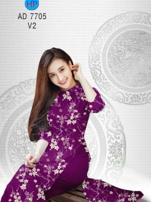 Vải áo dài Hoa đều kiểu mới AD 7705 32 1567526436 75 Vai ao dai Hoa deu kieu moi AD 7705