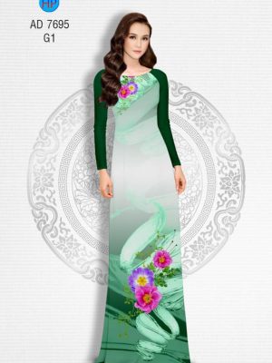 Vải áo dài Hoa in 3D mới ra AD 7695 22 1567530125 187 Vai ao dai Hoa in 3D moi ra AD 7695