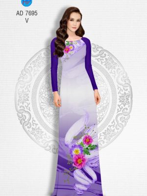 Vải áo dài Hoa in 3D mới ra AD 7695 32 1567530125 552 Vai ao dai Hoa in 3D moi ra AD 7695