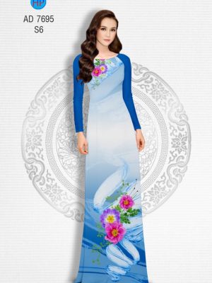 Vải áo dài Hoa in 3D mới ra AD 7695 35 1567530125 772 Vai ao dai Hoa in 3D moi ra AD 7695