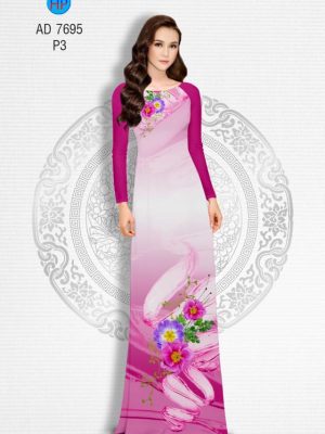 Vải áo dài Hoa in 3D mới ra AD 7695 28 1567530125 919 Vai ao dai Hoa in 3D moi ra AD 7695