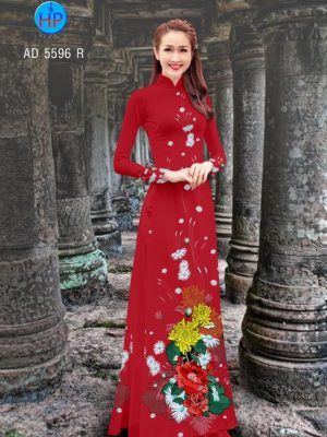 Vải áo dài Hoa in 3D kiểu mới AD 5596 24 1567530536 357 Vai ao dai Hoa in 3D kieu moi AD 5596