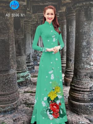 Vải áo dài Hoa in 3D kiểu mới AD 5596 21 1567530536 362 Vai ao dai Hoa in 3D kieu moi AD 5596